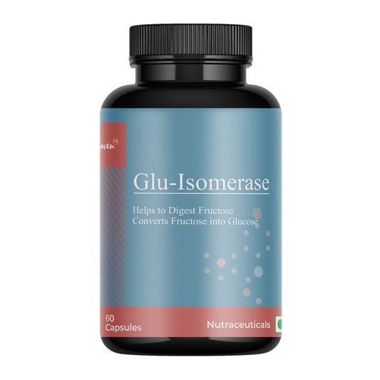 Biovencer Glu-Isomerase Pro Capsules – Digestive Enzyme Supplement for Carbohydrate Metabolism, Energy Support & Gut Health – 60 Veg Capsules