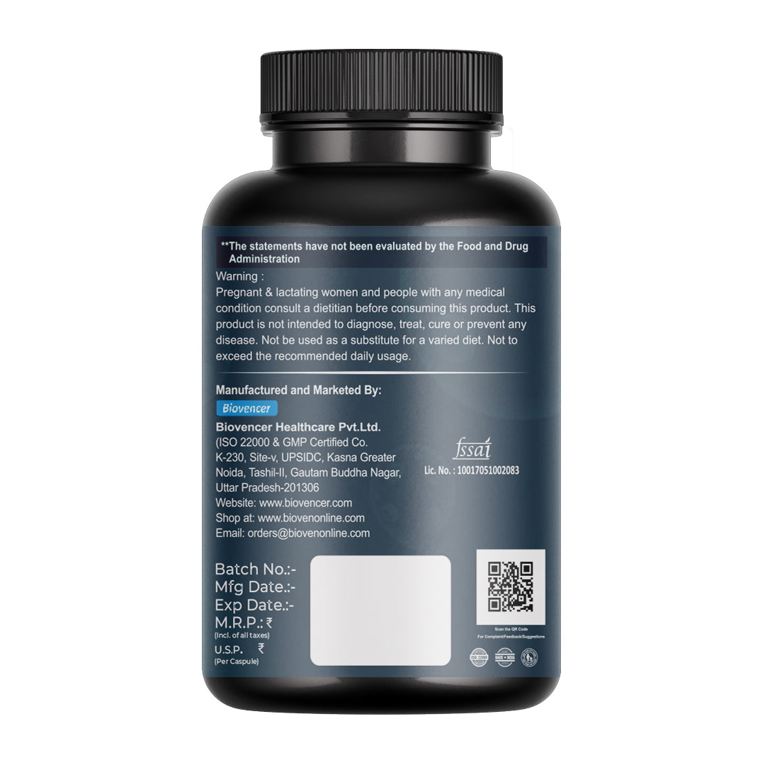 Bioven Probiotics 100 Billion CFU+ 60 Veg Capsules | High Potency Probiotic Supplement for Gut Health, Digestive Support, Immunity & Microbiome Balance