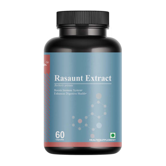 Bioven Rasaunt Extract (Berberis Aristata) for Metabolic & Digestive Health - 60 Veg Capsules