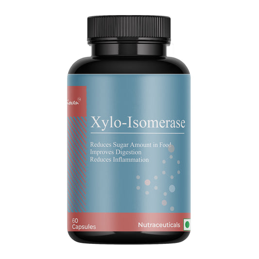 Biovencer Xylo-Isomerase 60 Veg Capsules | Enzyme Supplement for Fructose Malabsorption, Digestive Support, Gas & Bloating Relief | Gut Health & Carbohydrate Digestion Support for Men & Women