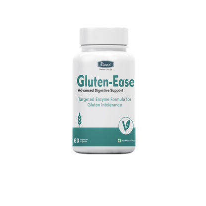 Bioven Gluten-Ease Capsules 600mg | Digestive Enzyme for Gluten Support | Advanced Gut & Digestive Health | 60 Veg Capsules