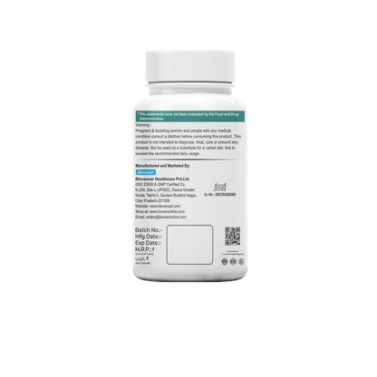 Bioven Gluten-Ease Capsules 600mg | Digestive Enzyme for Gluten Support | Advanced Gut & Digestive Health | 60 Veg Capsules
