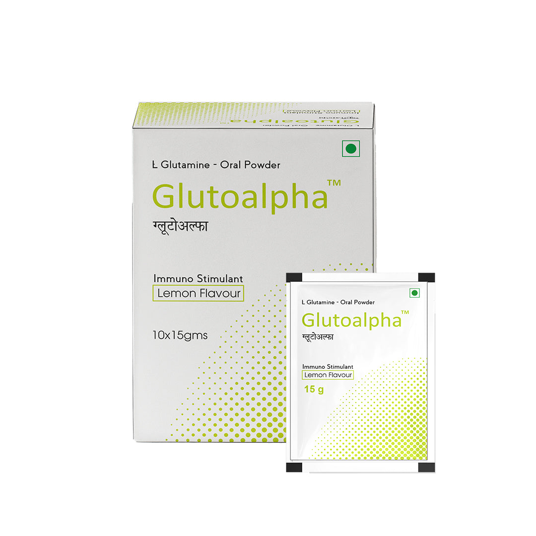 Biovencer Glutoalpha Sachet | Saccharomyces Boulardii 250mg | Probiotic Supplement for Gut Health, Digestion, Immunity & Intestinal Balance | 1 Sachet Daily Support for Men & Women