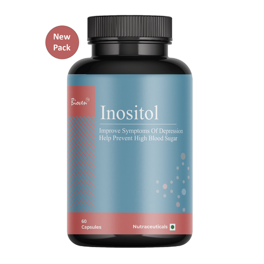 Bioven Inositol | 400MG | Skin Care | Reduces Cholesterol | Pack of 60 capsule