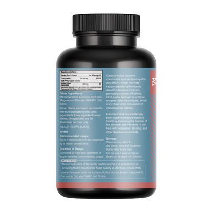 Bioven Kokam Extract (Garcinia Indica) - Weight Management & Digestive Support - 60 Veg Capsules