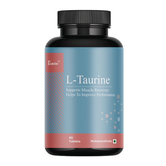 Bioven L-Taurine | For Nervous System Support | 60 Veg capsule