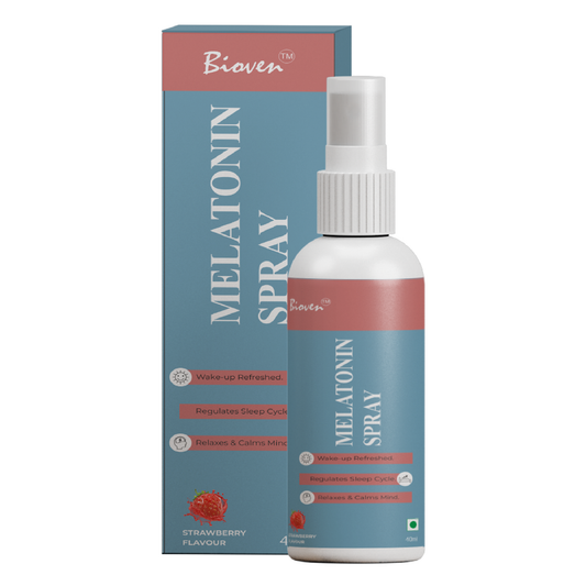 Bioven Melatonin Spray | Improve Sleep Quality | Improve the Relaxation | Pack of 40ml