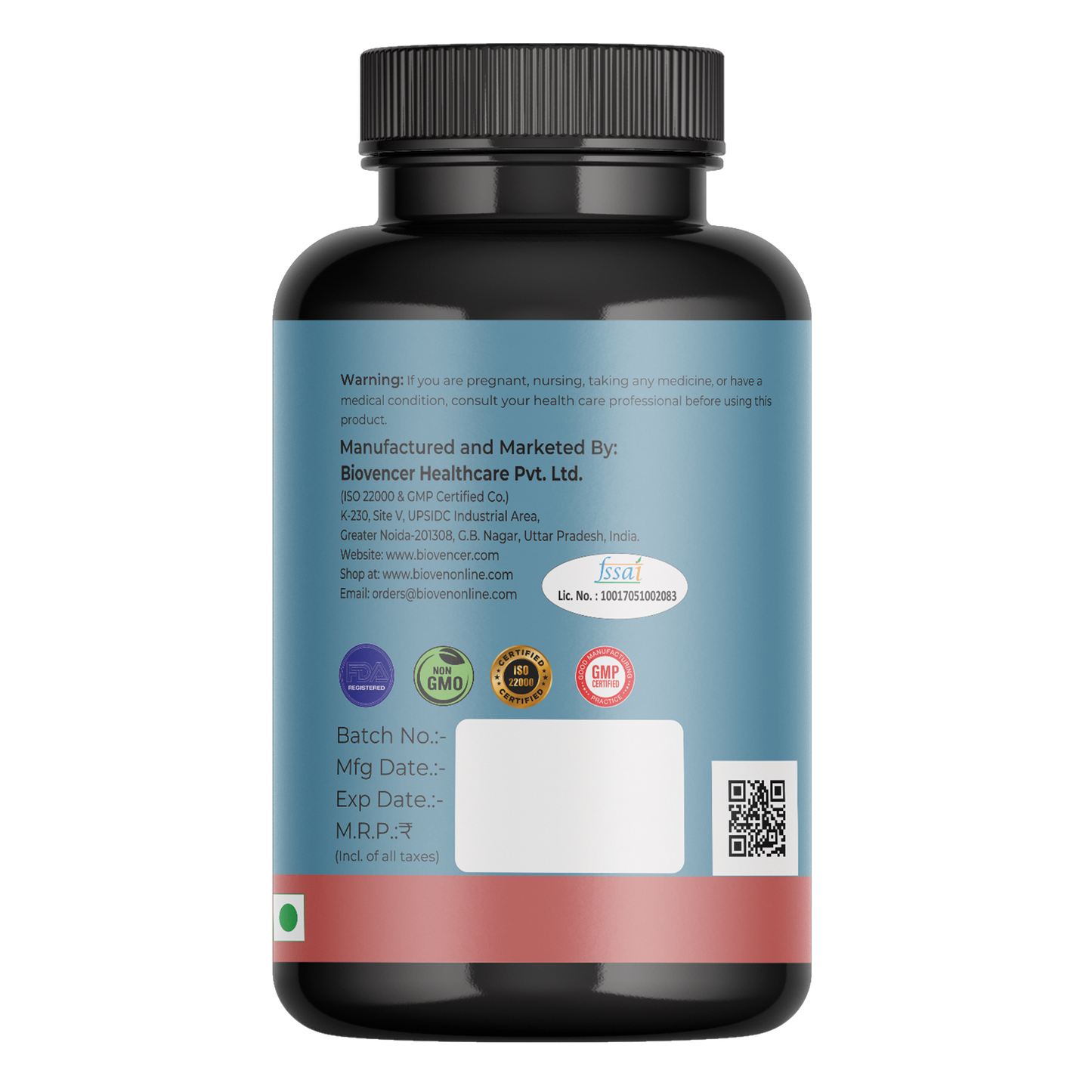 Bioven Digestive Enzyme | Enhance Metabolic Activity | Smooth Digestive Functioning | Pack of 60 Capsule