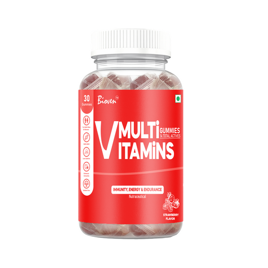 Bioven Multi Vitamin Gummies – Daily Multivitamin Supplement for Energy, Immunity, Metabolism & Overall Health