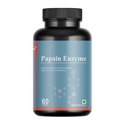 Bioven Papain Digestive Enzyme Capsules – Papaya Enzyme Supplement for Protein Digestion, Gut Health & Digestive Support