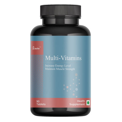 Bioven Multi Vitamins Tablets – Daily Multivitamin Supplement for Energy, Immunity, Metabolism & Overall Health