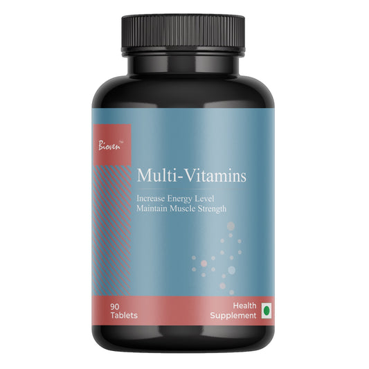Bioven Multi Vitamins Tablets – Daily Multivitamin Supplement for Energy, Immunity, Metabolism & Overall Health