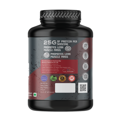 Bioven Whey Isolate Protein | Supplementation for Gym And Athletic Performance | Chocolate Flavor | 64 Servings | 4.4lb Jar