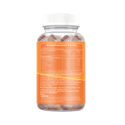 Bioven Eye Care Gummies Pack of 30 Orange Flavour – Supports Eye Health, Vision Support & Daily Eye Wellness