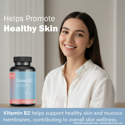 バイオベン ビタミンB2（リボフラビン）60ベジカプセル – エネルギー代謝、神経の健康、毎日の健康をサポート