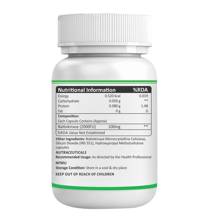 Nattokinase 60 Vegetarian Capsule