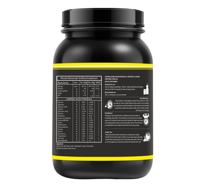 Bioven Whey Protein 80% | Vanilla Flavour | Boosts Immune System | Improves Cognitive Performance | Promotes Muscle Growth | Weight management | 2.2lbs