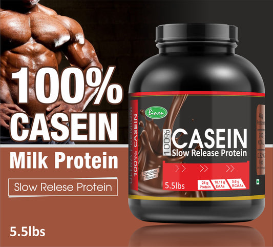 Bioven Casein 100% Milk Protein | Chocolate Flavor | 5.5lbs