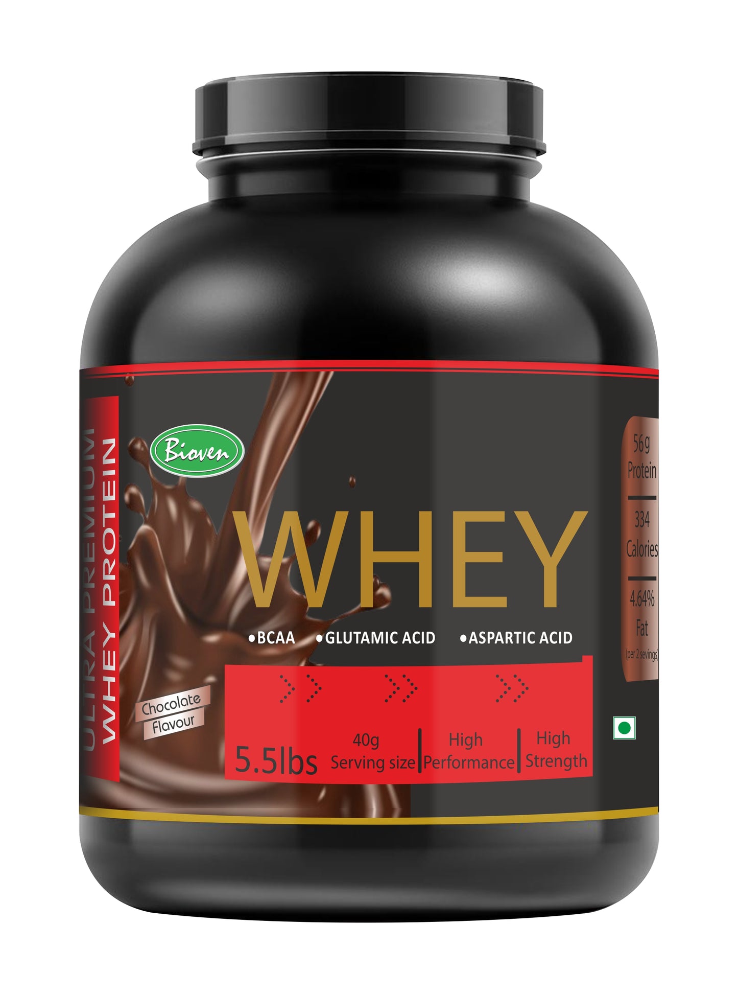 Bioven Whey Protein 70% | Chocolate Flavor | 5.5lbs