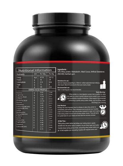 Bioven Whey Protein 70% | Chocolate Flavor | 5.5lbs