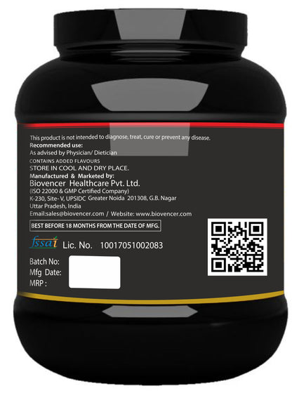 Bioven Whey Protein 70% | Chocolate Flavour | Provides Essential Nutrients | Convenient Source of Protein | Enhances Strength and Performance | Weight management | 2.2lbs